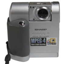 Sharp VN-EZ1 MPEG-4 Digital Recorder Camera Carrying Case Tested SEE PHOTOS - $44.50