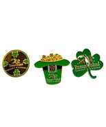 Treasure Island Resort Casino Lot Of 3 Lapel Pin Tie Irish Holiday Celeb... - £22.42 GBP