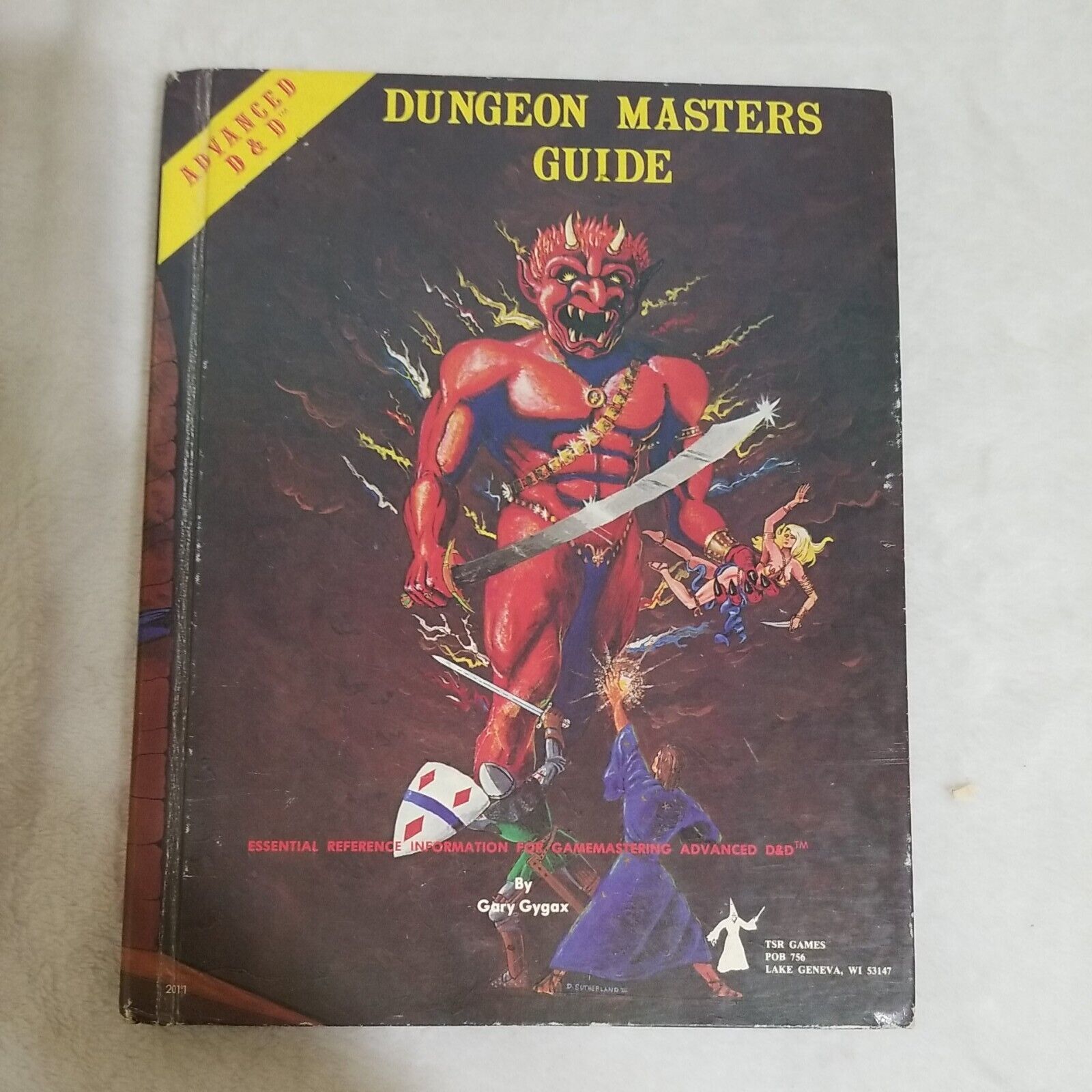 Dungeon Masters Guide Gary Gygax Advanced D&D 1979 Hardcover Vintage TSR RARE - $623.68