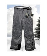 Hurley Gray Snowboard Snow Ski Pants Waterproof Outdoor Gear Size Medium - $76.71 CAD