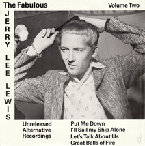 Jerry lee lewis fabulous jerry lee lewis vol two thumb200