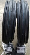 2 - 4.00-8 4P Deestone Tri Rib F-2 TIRES and TUBES DS5106 - $78.87 CAD