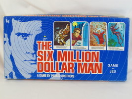 The Six Million Dollar Man 1975 Board Game Parker Brothers 100% Complete... - $16.71