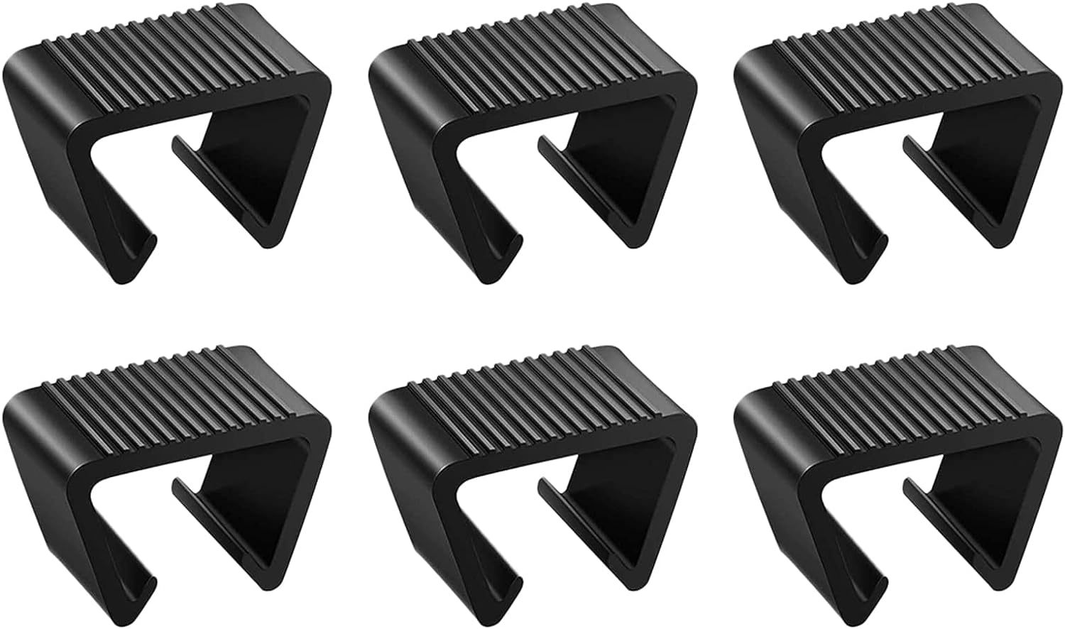 Primary image for Eagles 6 Pc\. Patio Furniture Clips, Large, Anti-Slip Stripe, Strong Connectors
