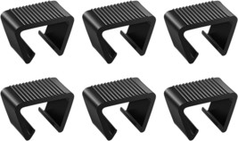 Eagles 6 Pc\. Patio Furniture Clips, Large, Anti-Slip Stripe, Strong Connectors - £30.80 GBP