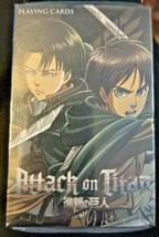 Attack on Titan Japan anime playing cards - $25.62