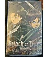 Attack on Titan Japan anime playing cards - $35.31 CAD