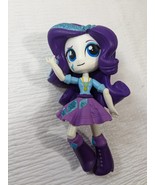 My Little Pony Equestria Girls Minis Rarity Doll glitter hair w/ skirt p... - $16.45 CAD