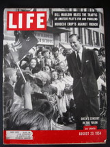 Life Magazine - August 23, 1954 - Queen&#39;s Consort in the Yukon  - £7.99 GBP