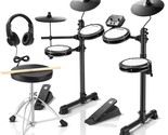 Electric Drum Set, Electronic Drum Kit For Beginner With 180 Sounds, Qui... - $555.99