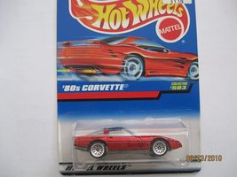 &#39;80s Corvette 1996 Hot Wheels #503 W/wsp&#39;s - £9.32 GBP
