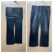 Silver Jeans Aiko Bootcut Womens Size 29x31 Denim Blue Jeans - £16.02 GBP