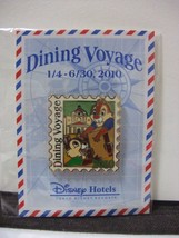 Japan Tokyo Disney ResortHotel Pin 2010 Chip &amp; Dale Dining Voyage Tdr - £8.10 GBP