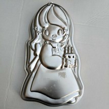 Vintage 1993 Wilton Cute Precious Moments Girl 16&quot;X8&quot; Large Cake Pan 2105-9365 - £14.23 GBP