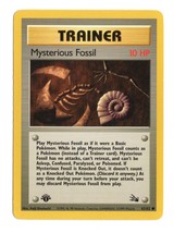 Pokémon TCG Mysterious Fossil Fossil 62/62 Regular 1st Edition Common 1999 WOTC - £4.65 GBP