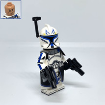 Building Custom Phase 1 Clone Trooper Star Wars Captain Rex Minifigure  - £9.54 GBP