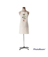 Aletha St. Romain Textile Butterfly Organic Cotton Apron Austin TX - £23.14 GBP