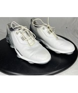 FootJoy Tour Alpha Golf Shoes Men&#39;s Size 7 1/2 M 55506 - White/Grey/Blue - $56.00