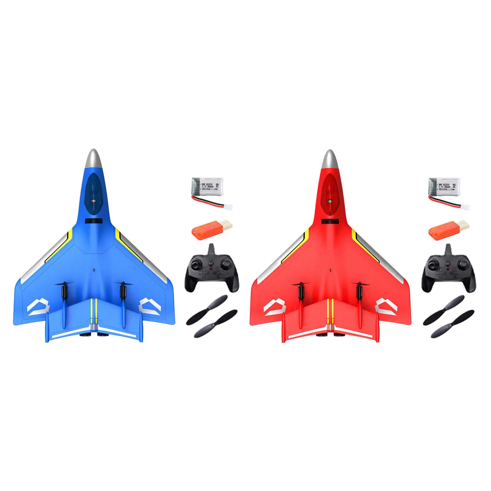 RC Airplane Anti Collision Portable Lightweight with LED Jet Fighter Toys RC - £36.54 GBP