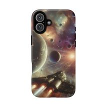 Space Art Tough Cases, Spaceship Traveling Protection for iPhone Galaxy ... - $524.68 MXN