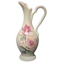 Vintage Miniature Vase &quot;Tentsin Porcelain Hp&quot; with Floral Decor - 2Y56 - $107.39 CAD