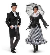 Victorian Gent inc Hat , My Fair Lady , 38-52" chest - $94.71