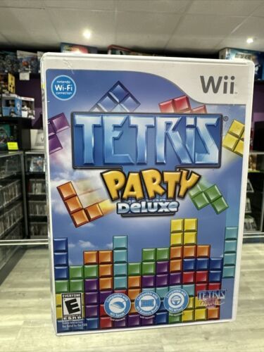 Primary image for Tetris Party Deluxe (Nintendo Wii, 2010) CIB Complete Tested!