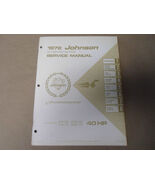 1972 Johnson Outboards Service Manual 40 HP 40R72 40RL72 40E72 40EL72 OE... - $1,277.29 MXN