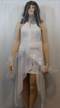 New Wedding veil 3 meter lace white - £7.50 GBP