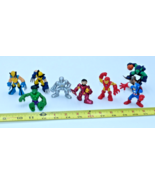 Hasbro Super Hero Squad Marvel  Mini Action Figures Lot of 8 Iron Man Wo... - $377.67 MXN