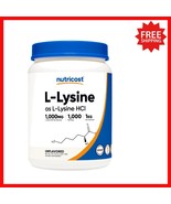 Non-GMO L-Lysine Powder 1KG - 1000 Servings for Enhanced Health &amp; Vitality - $717.02 MXN