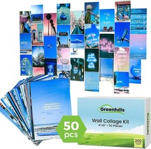 Photo Wall Collage Pictures Kit 4&quot; x 6&quot; 50 Pcs Travel Inspirational Brea... - £14.93 GBP