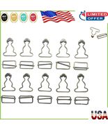 Elegant Bronze 2-Inch Overall Buckles - 10 Set Replacement for Fashion G... - $227.90 MXN