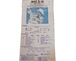 Vintage 1985 World Aeronautical Chart Canada WAC D-16 - $8.87