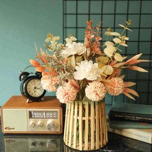 Artificial Fake Flowers Plants Silk Flower Arrangements Wedding Bouquets Decorat - £35.17 GBP