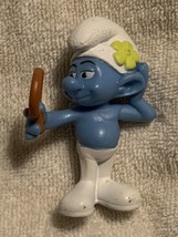 Smurfette Vanity 2011 Peyo Made For Mc Donalds Good Used Condition. - £2.33 GBP