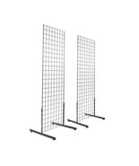 Only Hangers 2&#39; x 6&#39; Gridwall Panel Tower with T-Base Floorstanding Disp... - $1,859.07 MXN+