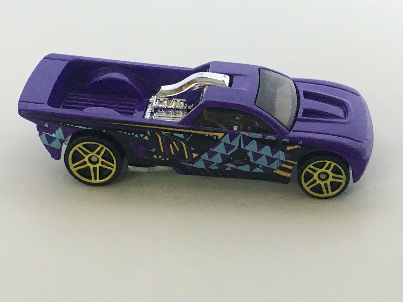 Primary image for Hot Wheels Bedlam Purple Shark Toy Pickup Truck Car 2004 L18 Tinted Windows