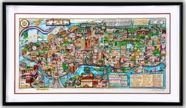 Charles Fazzino &quot;Ny Is...&quot; 3D Construction Serigraph On Paper H/S Framed Coa - £3,915.22 GBP