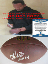 Andre Reed Buffalo Bills Hof autographed NFL football exact proof Beckett COA - £85.13 GBP