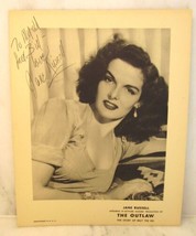 Jane Russell Autographed Photograph for The Outlaw 1943 8x10 C3756 - £39.01 GBP