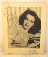 Jane Russell Autographed Photograph for The Outlaw 1943 8x10 C3756 - £38.14 GBP