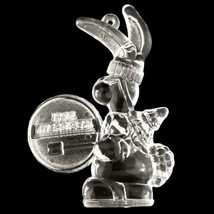 Energizer Bunny Ornament Promo Vintage 1992 Christmas Advertising Clear Acrylic  - $12.85