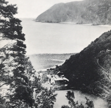 View From Royal Castle Hotel Grounds Lynton North Devon UK England Postcard - £7.50 GBP