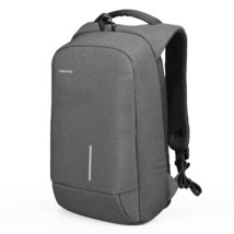 Kingsons Men&#39;s Backpack Fashion Multifunction USB Charging Men 13 15 inch Laptop - £96.18 GBP