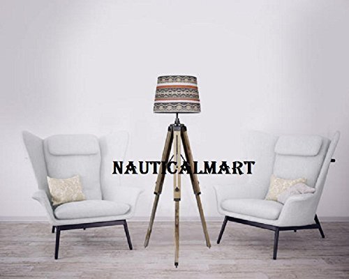 Nauticalmart Marine Studio Modern Movie Style Tripod Floor Lamp Stand - $88.11
