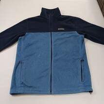 Columbia WT3220 Men’s LT Steens Mountain 2.0 Black/Blue Full Zip Fleece Jacket image 14