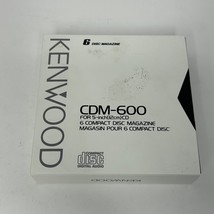 Genuine Kenwood 6 Compact Disc Magazine CD CDM-600 - $18.73