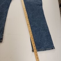 St Johns Bay Women's Blue Cotton Bootcut Leg Denim Jeans Size 10 Petite (30×28) image 7