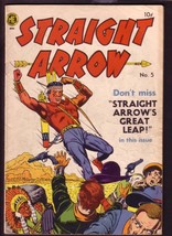 Straight Arrow #5 Meagher Powell Art 1950 Radio Series Vg - £54.27 GBP